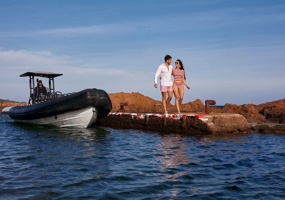 Balade en mer avec snorkeling et découverte des fonds marins de l’Esterel