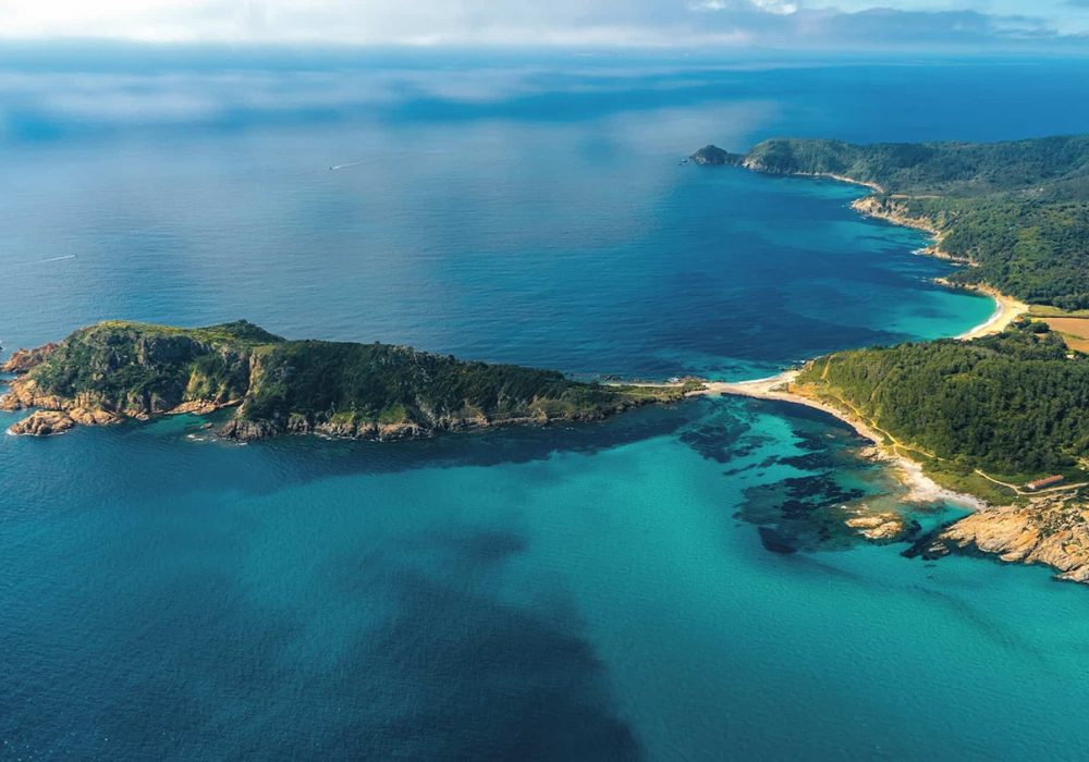 Débarquement sur une plage préservée pendant une journée aux trois caps