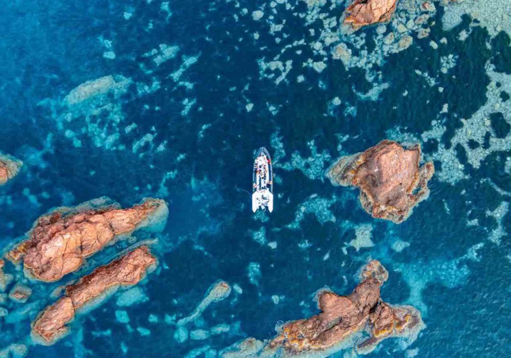 Excursion en bateau conviviale avec apéritif offert au départ de Saint-Raphaël
